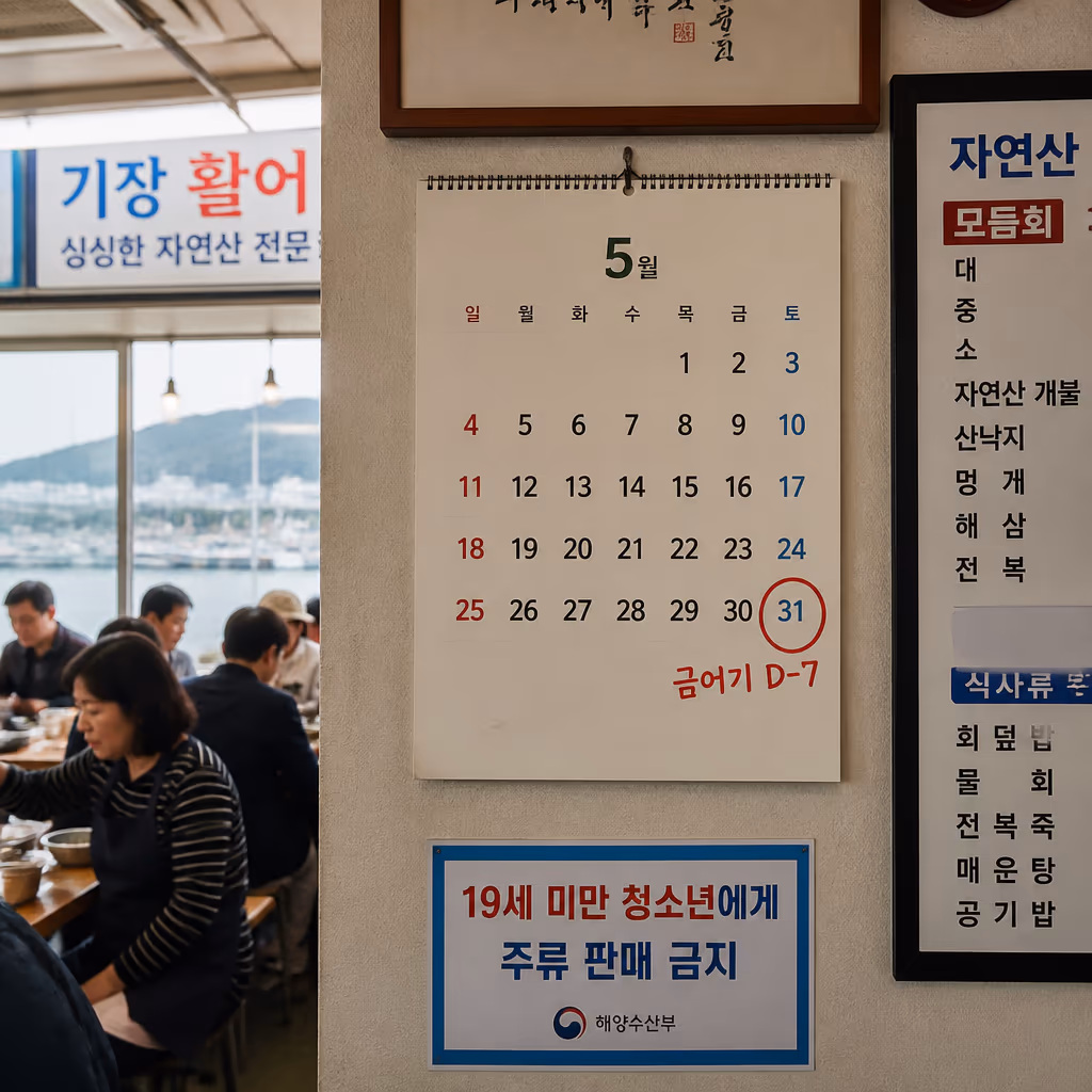 금어기 D-7, 5월 마지막 수율 좋은 대게 라스트 스퍼트 — 기장 청해왕대게 사장 일지 대표 이미지