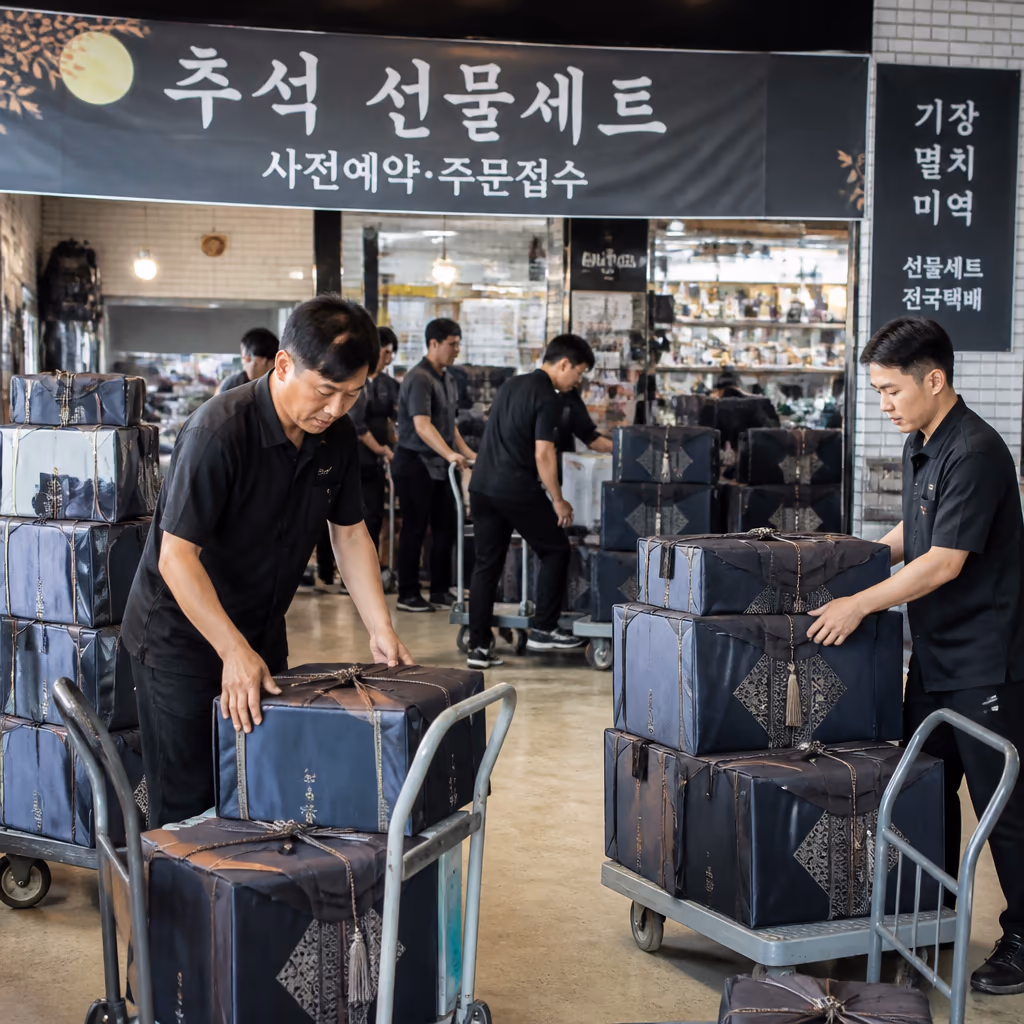 명절 D-14 예약 마감 · 작년 추석 폭주, 1박스도 안 빠뜨린 운영 노하우 — 현장 사진 2, 기장 청해왕대게 25년차 활어상 정영진 대표 촬영