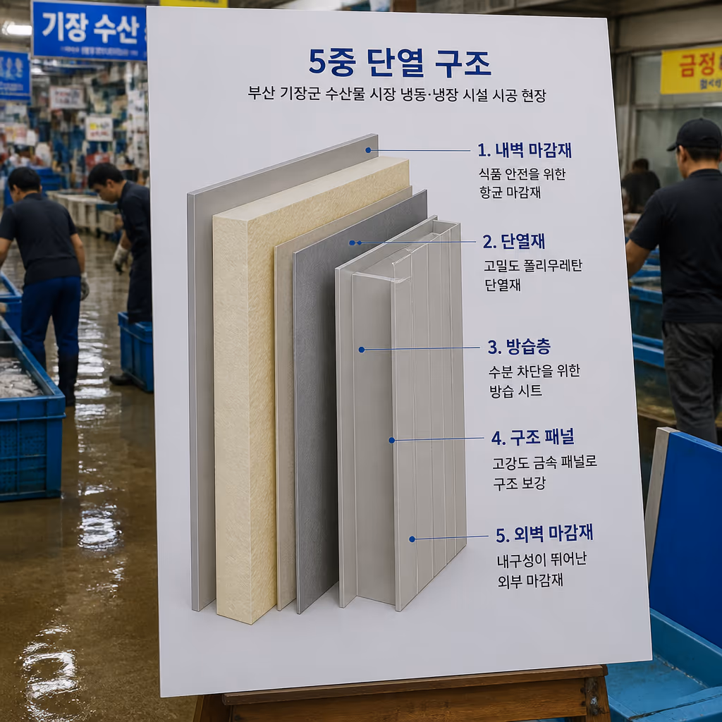 택배 박스 24시간 온도 그래프 · 7℃를 안 넘는 이유 — 현장 사진 5, 기장 청해왕대게 25년차 활어상 정영진 대표 촬영