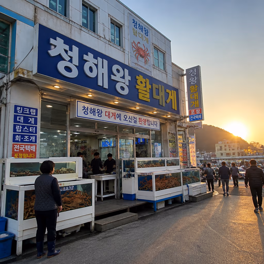 부산 기장시장 1박 2일 코스 · 외관·시장·맛집·숙소 (사장 직접 추천) — 기장 청해왕대게 사장 일지 대표 이미지