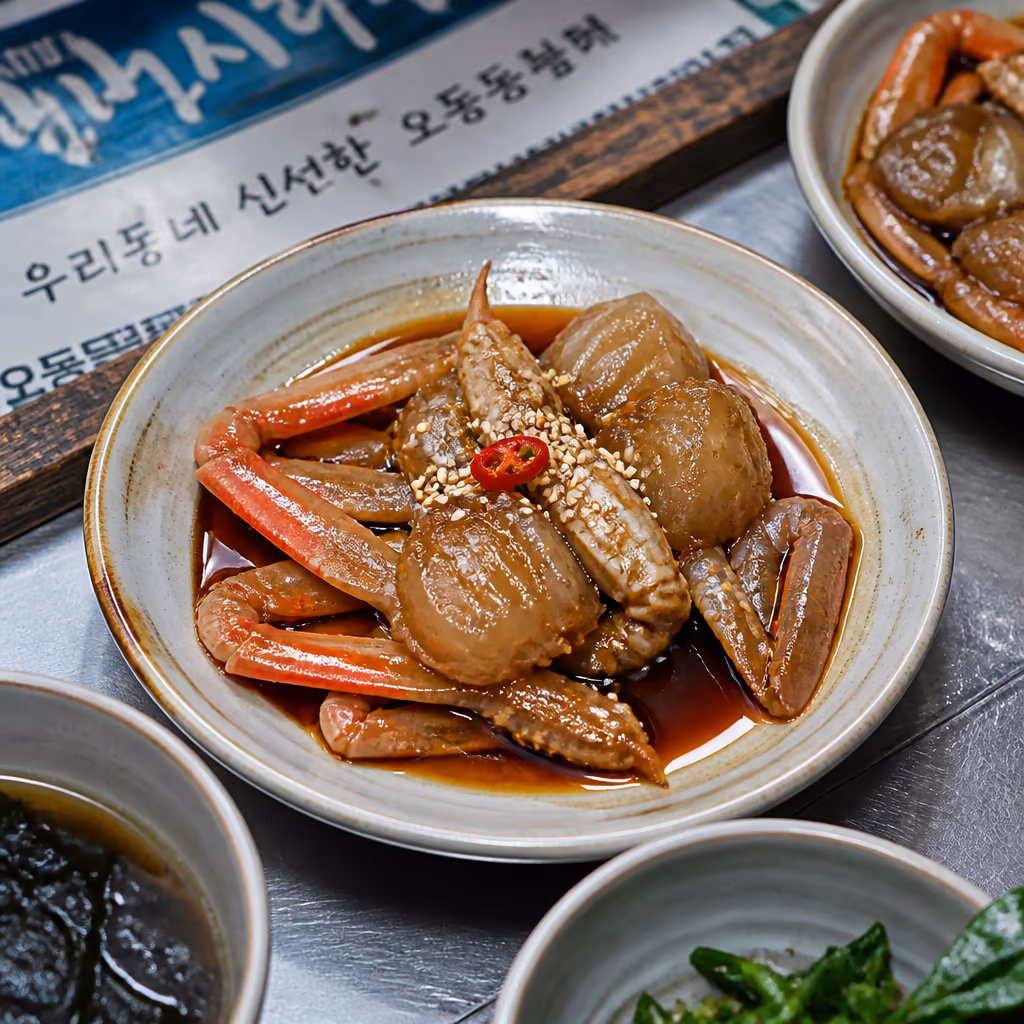 홍게 vs 대게 · 가을(9~11월)엔 홍게가 더 맛있는 이유, 영덕·울진 25년차 상식 — 갤러리 2, 기장 청해왕대게 현장 사진