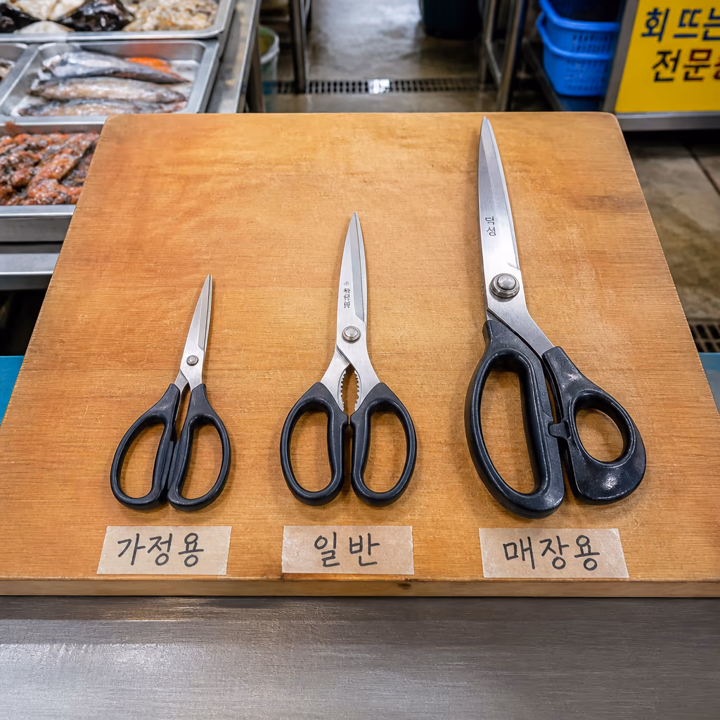 활킹크랩 다리살 빼는법 — 가위 옆면 한 줄·관절 꺾기·빨대 3단계, 매장 시연 그대로 — 현장 사진 4, 기장 청해왕대게 25년차 활어상 정영진 대표 촬영