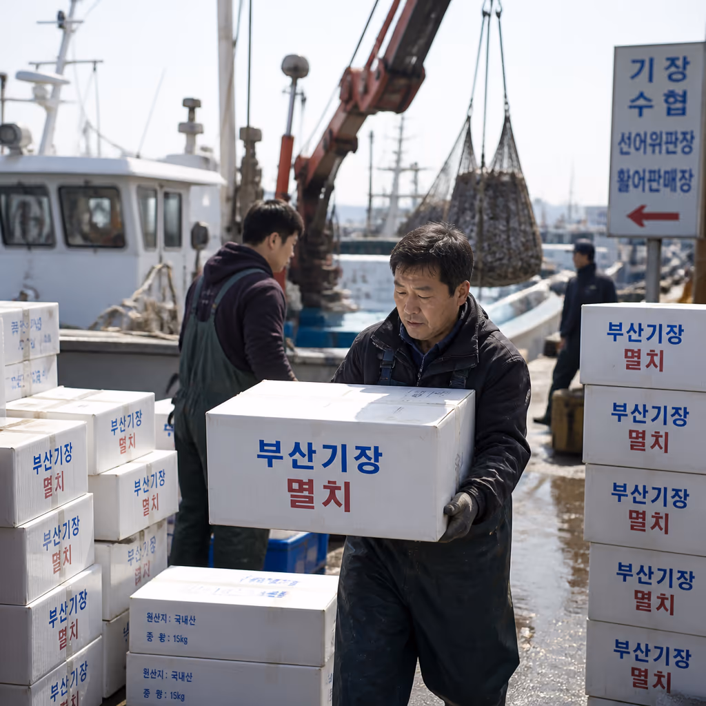 활킹크랩 시세 4월 들어 가장 안정 — 산지 출항 정상화 + 운임 하락, 같은 2kg이 더 싸집니다 — 갤러리 4, 기장 청해왕대게 현장 사진
