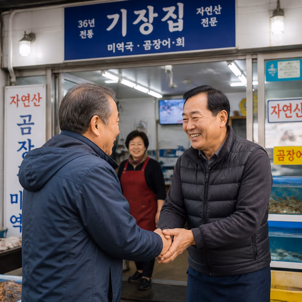 단골 5회차 수율 좋은 대게 우선 배정 시스템이 실제로 어떻게 작동하나 — 현장 사진 4, 기장 청해왕대게 25년차 활어상 정영진 대표 촬영