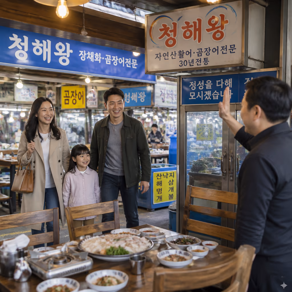 단골 5회차 수율 좋은 대게 우선 배정 시스템이 실제로 어떻게 작동하나 — 갤러리 2, 기장 청해왕대게 현장 사진