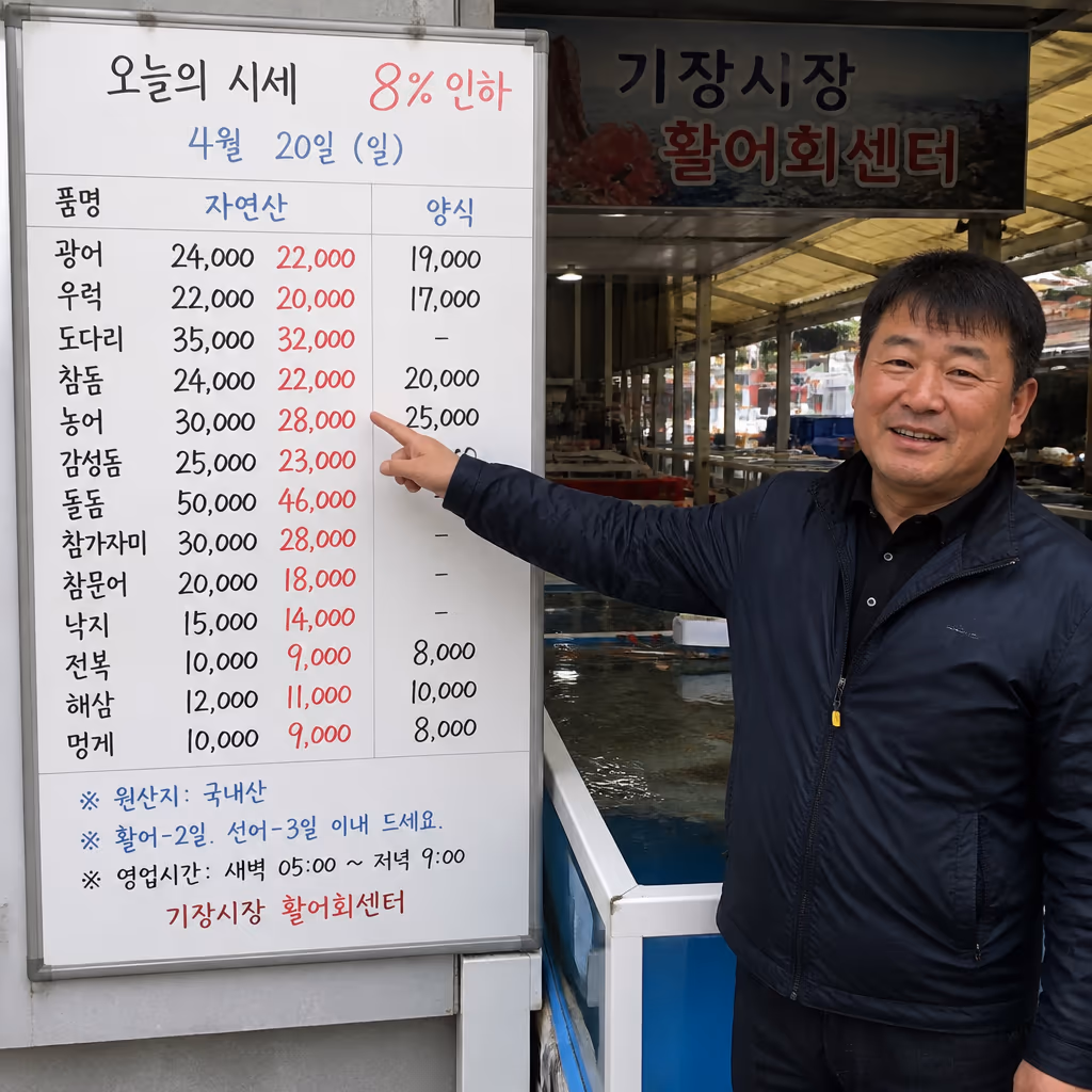 오늘 시세가 평소보다 8% 싼 이유 · 동해안 어획량 데이터 — 기장 청해왕대게 사장 일지 대표 이미지