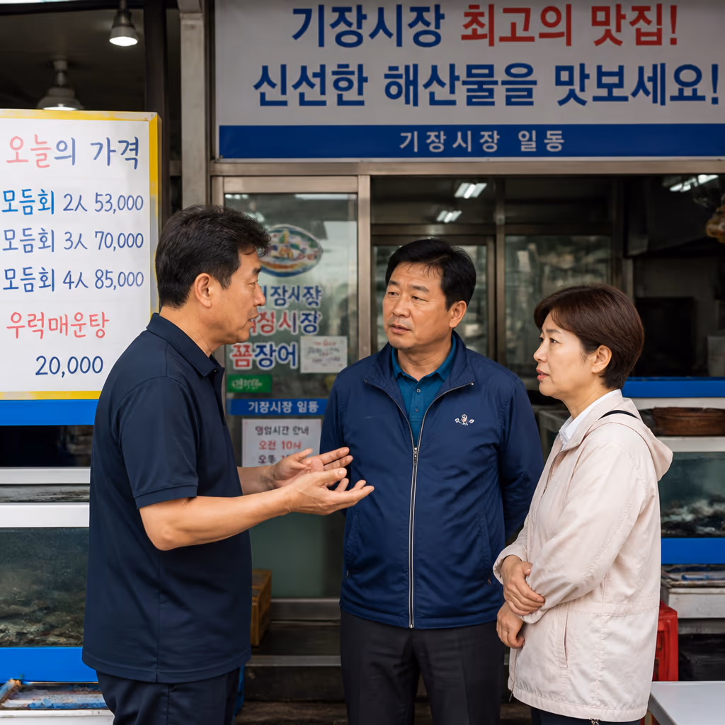 오늘 시세가 평소보다 8% 싼 이유 · 동해안 어획량 데이터 — 현장 사진 5, 기장 청해왕대게 25년차 활어상 정영진 대표 촬영