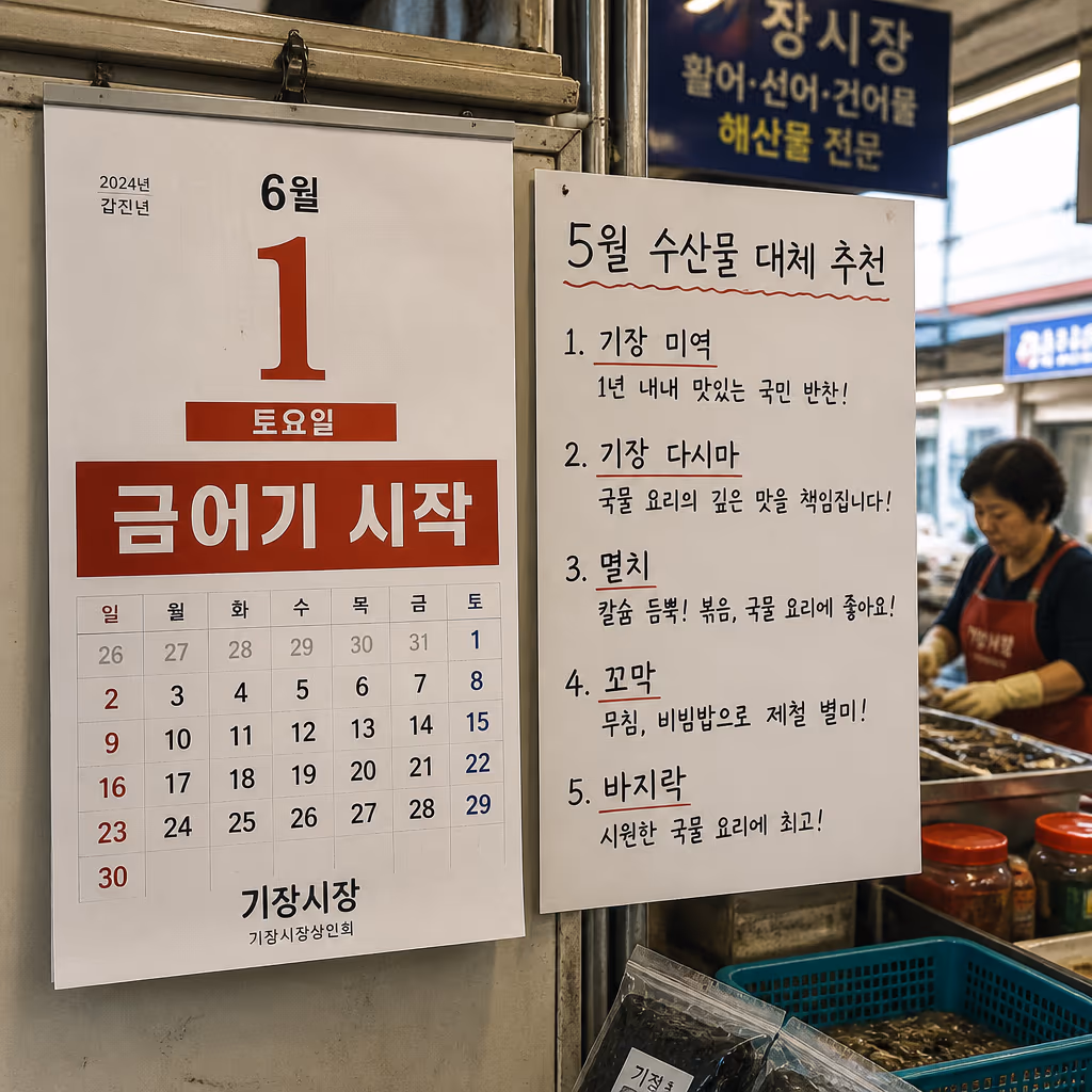 6~9월은 왜 대게를 안 권하나 · 비수기 정직 안내 + 대신 추천 5가지 — 현장 사진 1, 기장 청해왕대게 25년차 활어상 정영진 대표 촬영